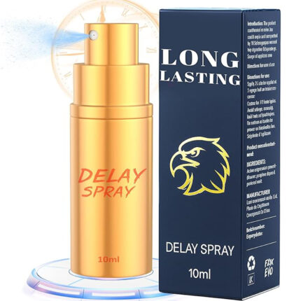 Desensitized Delay Sprayer for Long Last Men Sex Novelties, Fast-Acting Formula Sex Sprays for Climax Control in Bed, Sexual Enhancers Last Longer Sex Supplement for Him, 0.34 FL OZ
